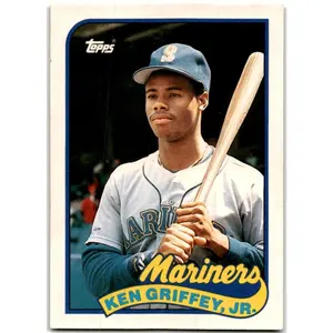 1989 Topps Traded #41T Ken Griffey, Jr. Seattle Mariners PYP1284