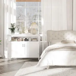 COSTWAY - Bedrrom Room Bundle: Nightstand and Kitchen Lockers