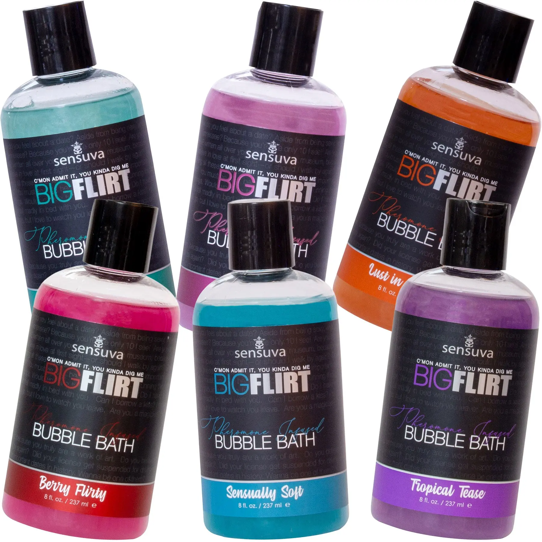 Big Flirt Pheromone Infused Bubble Bath By Sensuva 8 fl oz Big Flirt Pheromone Infused Bubble Bath By Sensuva 8 fl oz