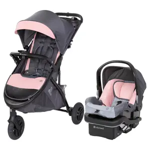 Baby Trend® Tango™ 3 All-Terrain Stroller Travel System w/ EZ-Lift™ PLUS Infant Car Seat, Comfort Cabin & Storage Basket