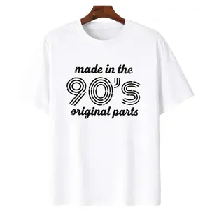 Made In The 90s Original Parts Graphic T-Shirt For Nostalgic Casual Style