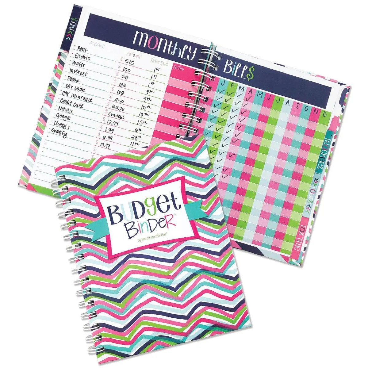 Budget Binder™ Bill Tracker Financial Planner | Chevi