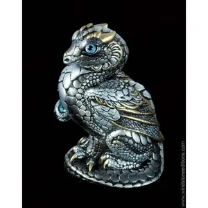 Mini Keeper Dragon - Silver (Silvery)