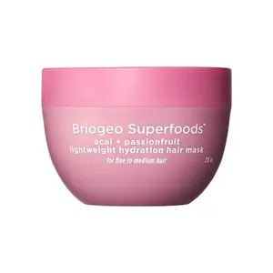 Briogeo  Superfoods™ Acai + Passionfruit Lightweight, Hydrating Hair Mask for Fine Hair mayonnaise care