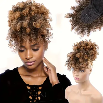 Sleek Ponytail with Bangs on Short Hair TikTok Shop