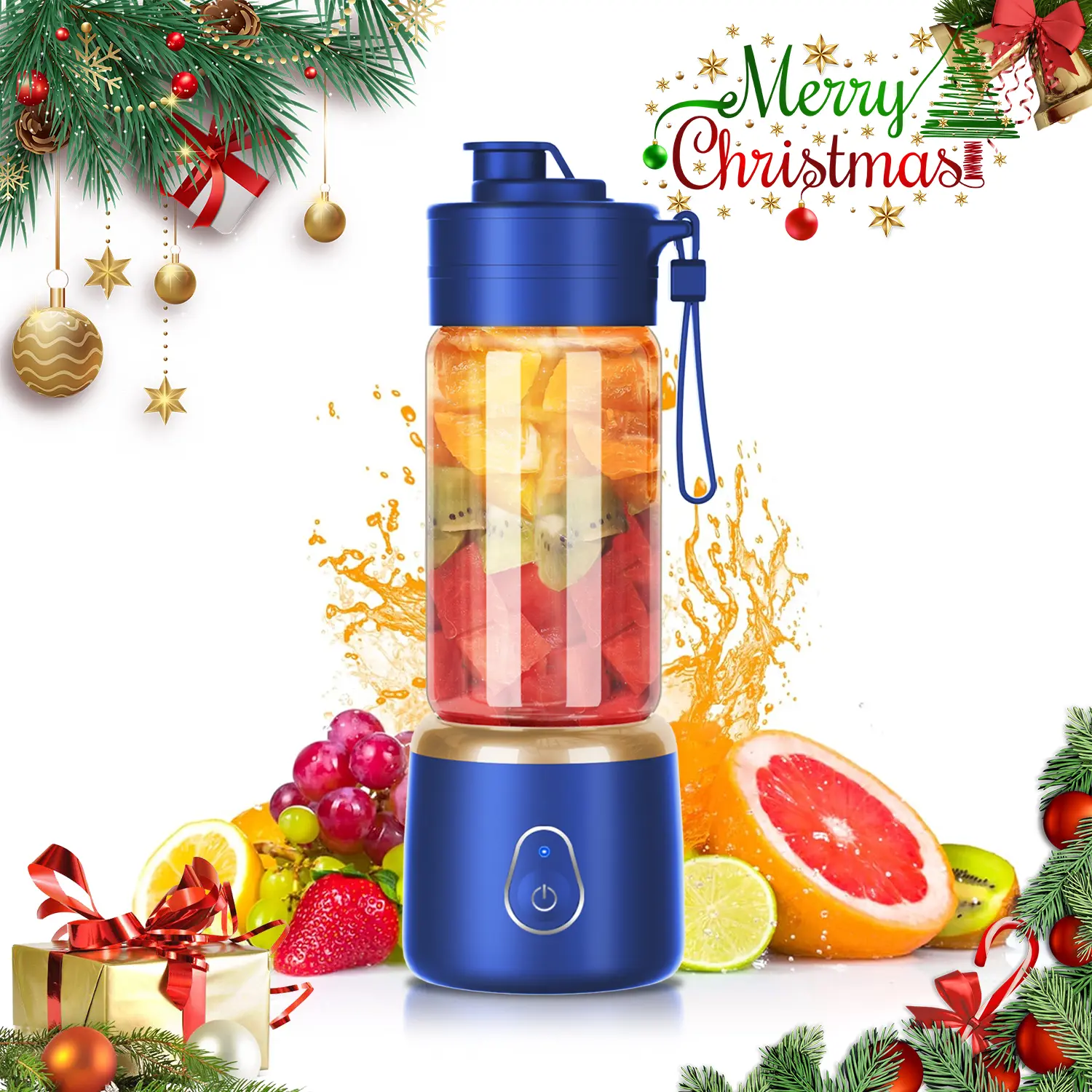 For family, for friends, for girlfriends, for Christmas gifts, portable juicing cups, portable blenders Shakes & Smoothies, USB Charging, Mini Travel Blender, Cordless Operation, Small Smoothies, Sauces, Juice Protein Powder, Puree Blender