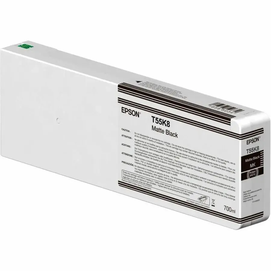 Epson UltraChrome HD Matte Black Ink Cartridge T55K800 for SureColor Printers