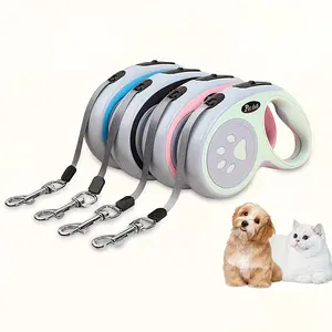 Automatic Pet Traction Rope, Retractable, Outdoor Walking leash, Dog Supplies, New, 3 M Adjustable Harness