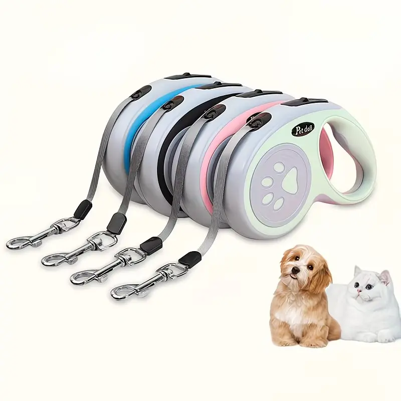 Automatic Pet Traction Rope, Retractable, Outdoor Walking leash, Dog Supplies, New, 3 M Adjustable Harness