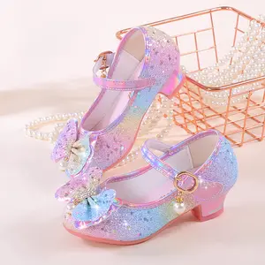 Finally! Princess Shoes That DON’T Fall Off"  Anti-Slip Crystal Flats for Toddler Dancers & Flower Girls