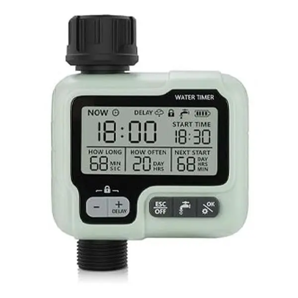 POCKET PANDA Hose Timer,Sprinkler Timers for Watering(Black), Automatic Outdoor Water Timer,Garden Irrigation System Controller,Timed Sprinklers for Yard,Hoses Timer for Lawn.