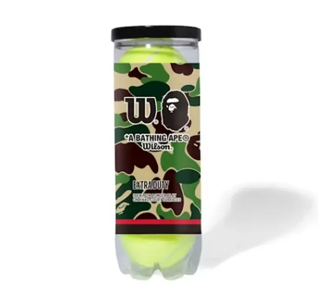 Bape x Wilson Tennis Ball 3 Pack Green