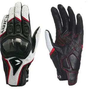 Motorcycle Gloves Genuine Leather Men's Motocross Racing Gloves