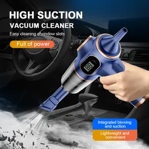 12000Pa Mini Car Vacuum Cleaner Portable Cordless Handheld Vacuum Cleaner, Vacuum Cleaner & Air Purifier, Sofa, Office, Pet, Home， Smart Power Display mini aspira multifunctional vacuumcleaner mini aspira mini car lightweight home cleaning carpet cleaner