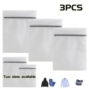 3Pcs Mesh Laundry Bags for Delicates | Small & Large Wash Bags for Underwear, Bras, Hosiery & More