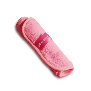 Skin Gym Swipey Makeup Remover Towel Pink Gentle Cleanser for Face Ideal for Daily Cleansing and Makeup Removal Eco Friendly Reusable