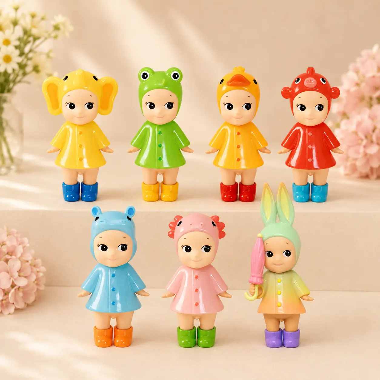 All Series Sonny Angel I Love Rainy Day Mini Figure Blind Box | Kawaii Collectible Toy Desk Decor Gift