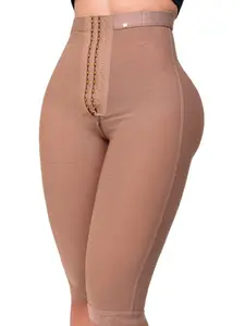 Stagmi Women's High Waist Knee-Length Shapewear Panty SMI04082 - Lace-Cotton Fabric, Comfortable, Breathable, Smooth, Fitted, Adjustable, Lightweight, Elastic Underwear for Curvy Dresses, Women's Clothes, Clothes, Outfits