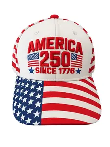 America 250th Anniversary Baseball Cap – 1776–2026 Patriotic USA Flag Hat Veterans Day Versatile Breathable Cap