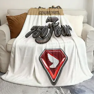 Creative and Unique Blanket Honda Cb750 871 Unique gift blanket Great for sofas and beds air conditioner printed soft and warm bedspread Throw Blanket