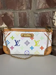 Pre-owned Louis Vuitton Canvas Small Leather Goods Milla Pochette Monogram Multicolor MM 90234