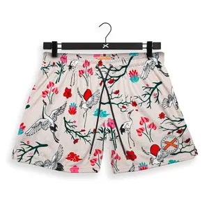 grandma's wallpaper shorts