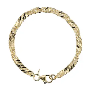 Bronzo Italia Singapore Chain Bracelet