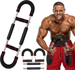 Twister Arm Trainer, 40-100lb Adjustable Chest Workout Equipment, Arm Trainer, Twister Arm Trainer, Portable Power Twister Bar, Detachable Design Fitness Anywhere
