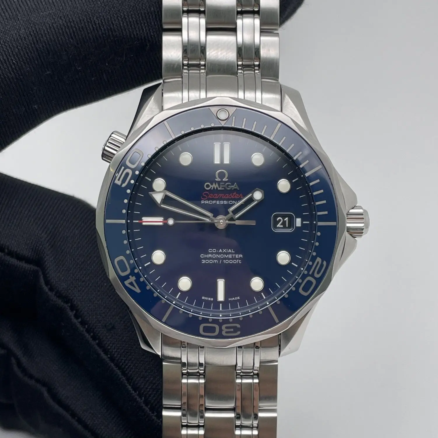 Omega Seamaster Diver 300M Co-Axial 41mm Reference： 212.30.41.20.03.001/8108