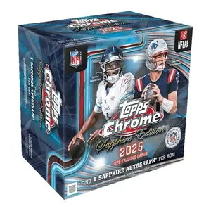 Topps Chrome Sapphire NFL Hobby Box 2025