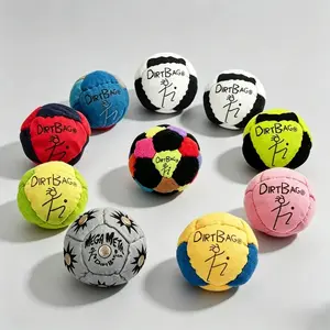 3-Pack Dirtbag Hacky Sack! Lightweight and portable, these ultra-durable footbags make an excellent recreational activity for kids, teens, and adults. Perfect for interactive games at the park, at home, and at parties
