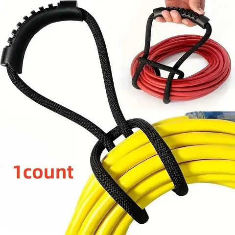 Storage Strap with Handle, 1 Count/2 Counts Extension Strap Storage Rope, Soft Hose Fixed Strap, Suitable for Home, Garage, Boat, RV, Organization