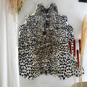1pc Sexy Leopard-Print Faux-Wool Multi-Scene Hanging Rug｜Fast-Dry Fade-Proof for Sofa-Back-Entry-Kitchen-Wall/Bath, Valentine Gift, Animal Print Rug