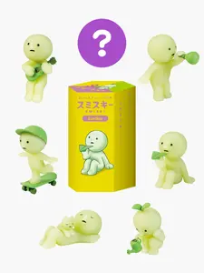 [ Real Photo ] Smiski Sunday Series in various limited editions, super hot hipper - Decorate your computer, desktop