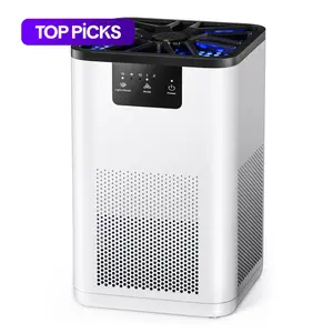 120V 10W Home Air Purifier, Multipurpose 20dB HEPA Air Purifier With Aromatherapy Function, Household Air Cleaner for Bedroom Office Living Room Kitchen