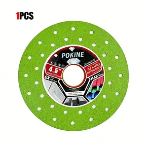 POKINE 1PCS 115mm Diamond Saw Blade for Tile Marble Ceramic Cutting & Grinding – 45° Chamfer Cutting Disc for Angle Grinder, Smooth Fast No-Chip Tile Cutter, Angle Grinder Tools summervibes outdoorfun