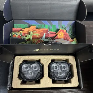 Authentic Morimoto 4Banger 2.0 NCS LED Pods (SAE Wide / White) Set