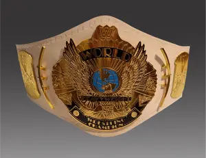 WWE Winged Eagle Wrestling Championship 2MM GOLD PLATED Adult Replica brass Belt