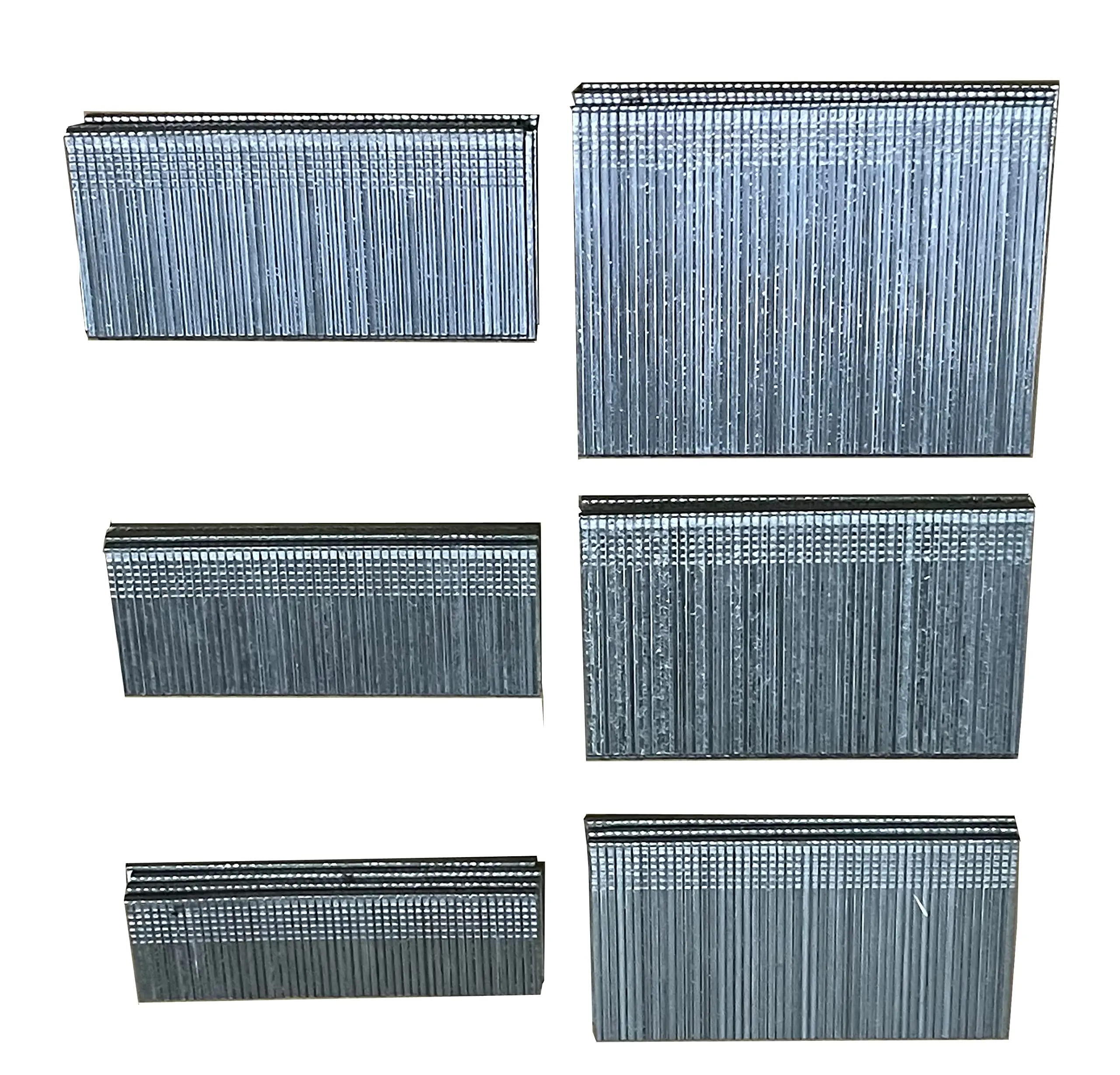 Steel Force TMX200 Galvanized Steel 16-Gauge Assorted Nails with Anti-Rust Coat, Chisel Tip, 1200-Pack for Woodworking & DIY Users
