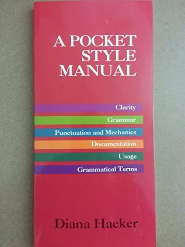 USED-A pocket style manual by Diana Hacker (Paperback)