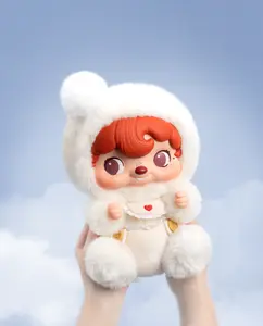 52TOYS POUKAPOUKA Cloud Baby  Vinyl Plush Series Series Collectible Toy Kawaii Creative Gift Room Decor Desktop Decoration Gift for Birthday Party Soft Stuffed Figure Soft Stuffed Animals