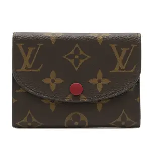 Pre-owned Louis Vuitton Canvas Small Leather Goods Rosalie Monogram Coin Purse