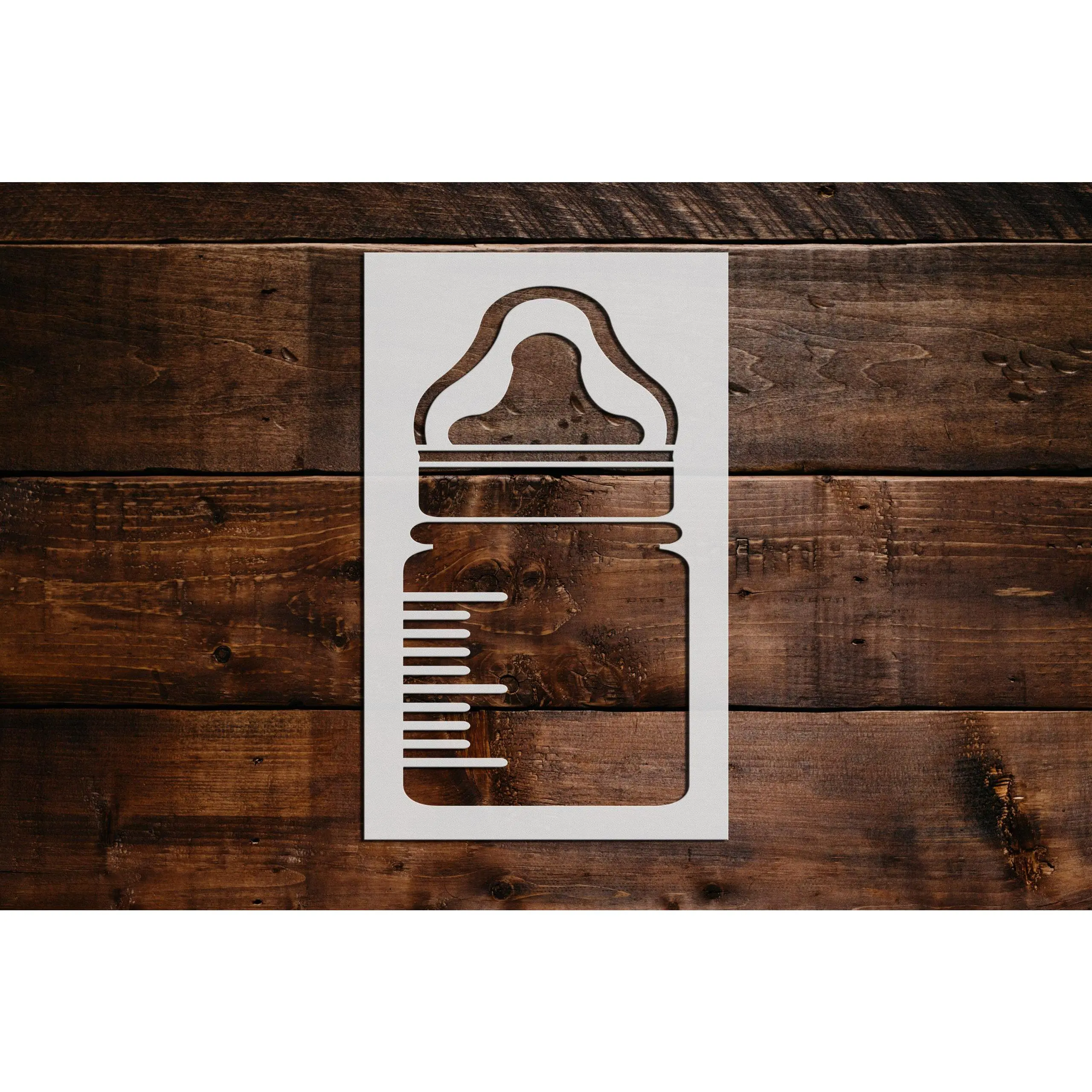 Baby Bottle Stencil - Art and Wall Stencil