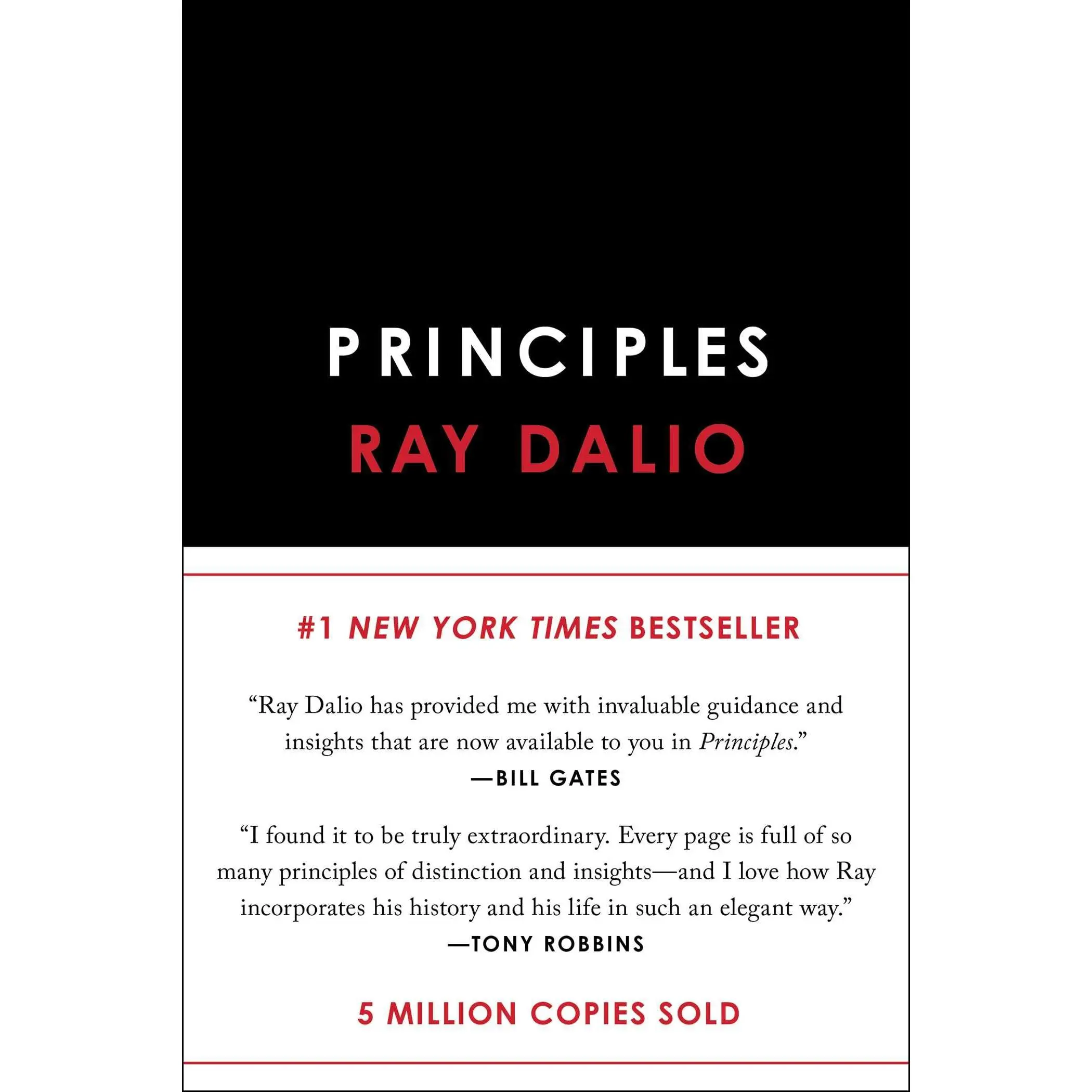 Principles: Life and Work -- Ray Dalio - Hardcover