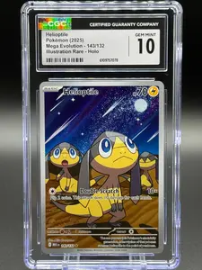 Pokemon TCG Helioptile | Mega Evolution 143/132 | CGC Graded GEM MINT 10