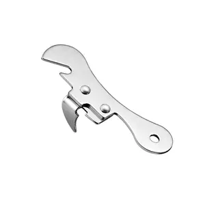 Stainless Steel Bottle Opener, Portable Beer Can & Screwdriver Tool, Creative Design for Easy Opening, Durable & Compact Accessory