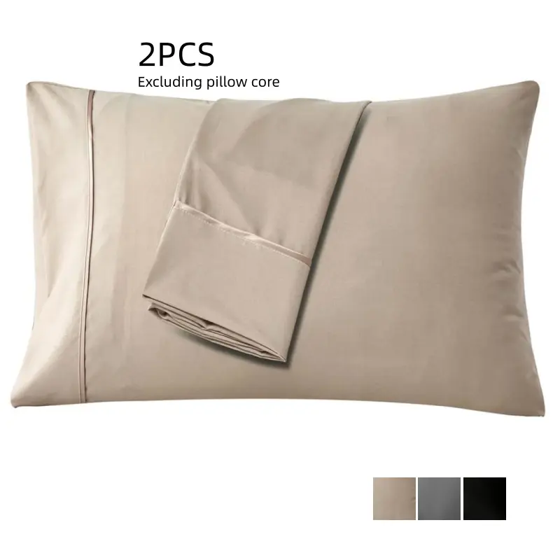 Soft Polyester Pillowcase Set, Ultra Soft, Soft Texture & Durable Bedding Accessories, Envelope Closure Design, Perfect Valentine Gift