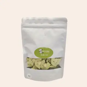 Elevate Pure Foods Organic Kiwi Dried Fruit Snack Dry Freeze-Dried