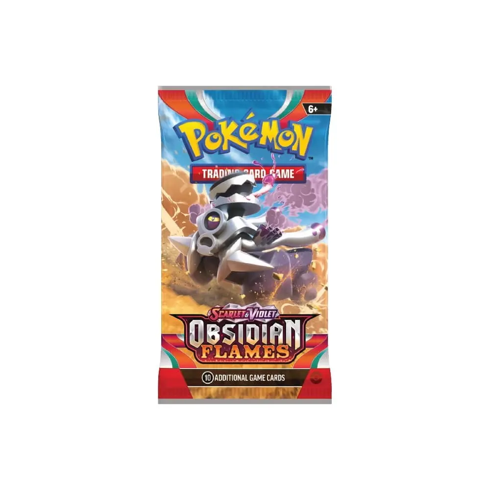 Obsidian Flames Booster Pack - SV03: Obsidian Flames (OBF) - Collectible Cards for Additional Game Cards - 10 Cards per Pack - TikTok Shop Obsidian Flames Booster Pack - SV03: Obsidian Flames (OBF) - Collectible Cards for Additional Game Cards - 10 Cards per Pack - TikTok Shop