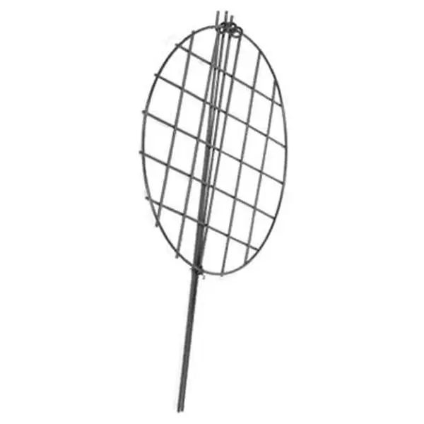 212 MAIN PVC Coated Grow-Thru Ring Raised Bed Trellis - Outdoor PVC Frame Plant Cage & Support, 0.5 lbs, 0.5 x 12 x 18 in Garden Stake Solution